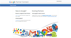 Desktop Screenshot of googlepartnerconnect.com