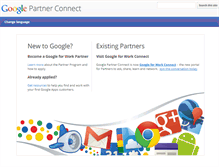 Tablet Screenshot of googlepartnerconnect.com